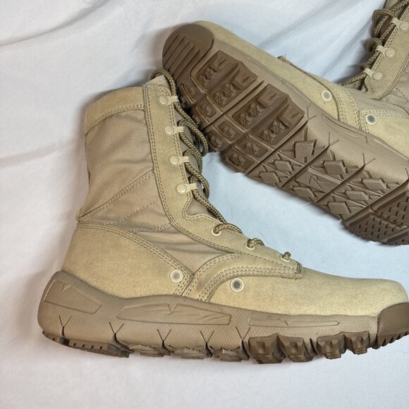 Rothco Desert Sand Lightweight Tactical High Boots Men 11 Military V-Max Leather - Picture 10 of 16